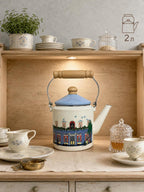 Enamel straight kettle 2L